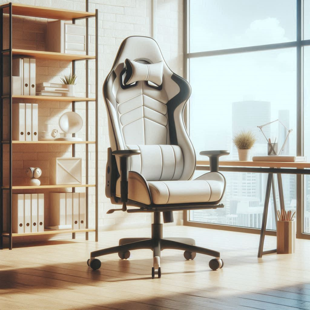 Bürostuhl für Rückenschmerzen in einem Büro.