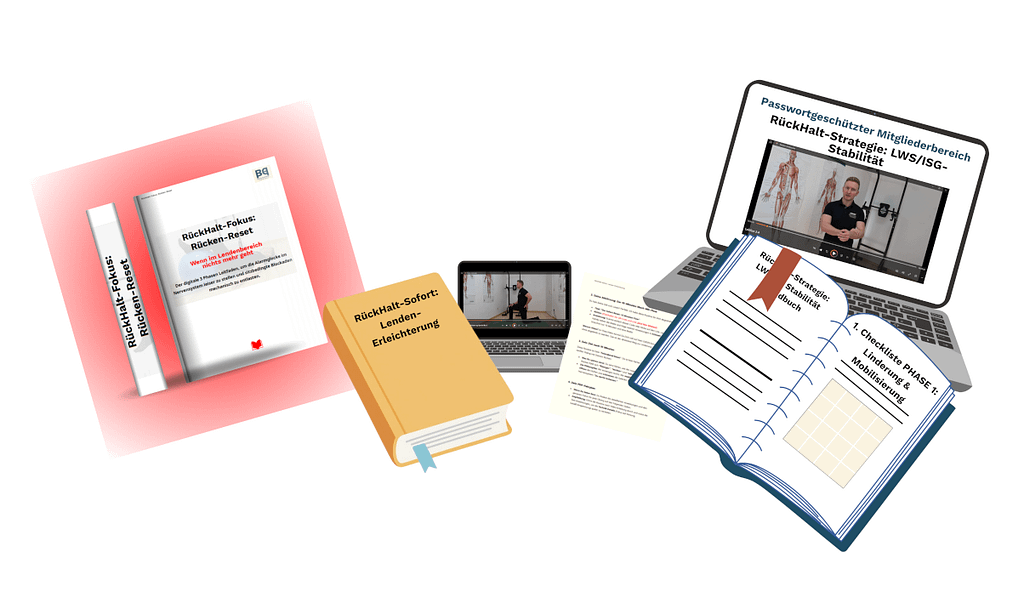 RückHalt-System Bundle: RückHalt-Sofort: Lenden-Erleichterung, RückHalt-Soforthilfe: Rücken-Reset, RückHalt-Strategie: LWS/ISG-Stabilität